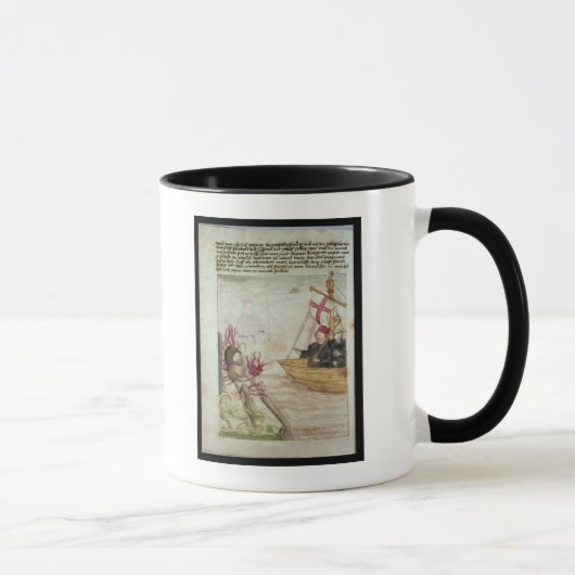 Mug St Brendan dans son bateau (Droite)