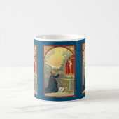 Mug St. Camillus prier avant un crucifix (M 020) (Centre)