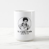 Mug St. Carlo Acutis Conception religieuse d'icônes et (Centre)