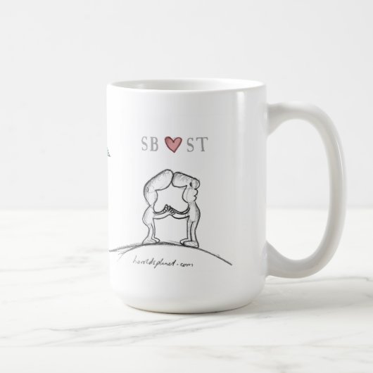 Mug St de coeur de SB (Droite)