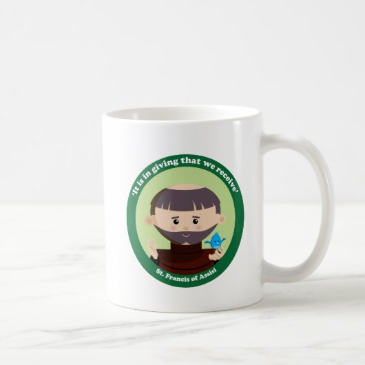 Mug St Francis d'Assisi (Droite)
