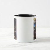Mug St Francis d'Assisi a consolé par un ange (Centre)