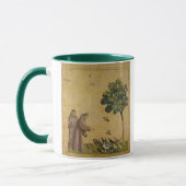 Mug St Francis d'Assisi prêchant aux oiseaux (Gauche)