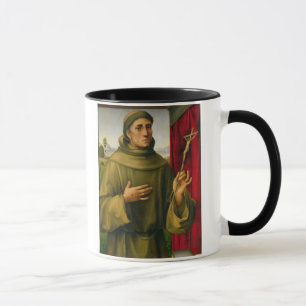 Mug St Francis d'Assissi, c.1490 (tempera sur le