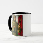 Mug St Francis d'Assissi, c.1490 (tempera sur le (Devant gauche)