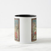 Mug St Francis donne son manteau à un étranger (Centre)