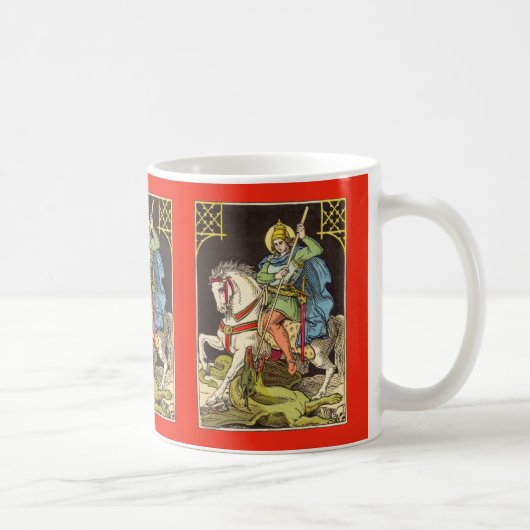 Mug St. George à cheval (BS 01) (Droite)