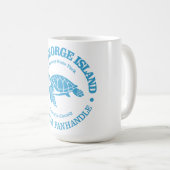 Mug St George Island (tortue de mer) (Devant droit)