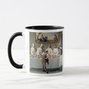 Mug St Hugh de Cluny (1024-1109) dans le réfectoire d
