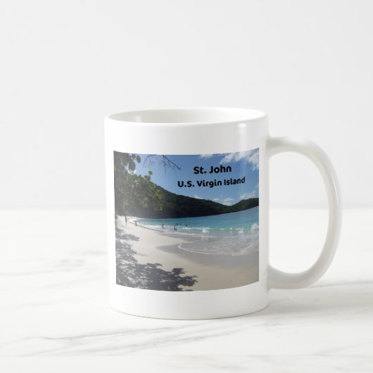 Mug St. John, Ile Vierge des États-Unis (Droite)