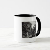 Mug St John prêchant dans la région sauvage (Devant droit)