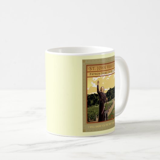 MUG ST JOHN VIANNEY (Devant droit)