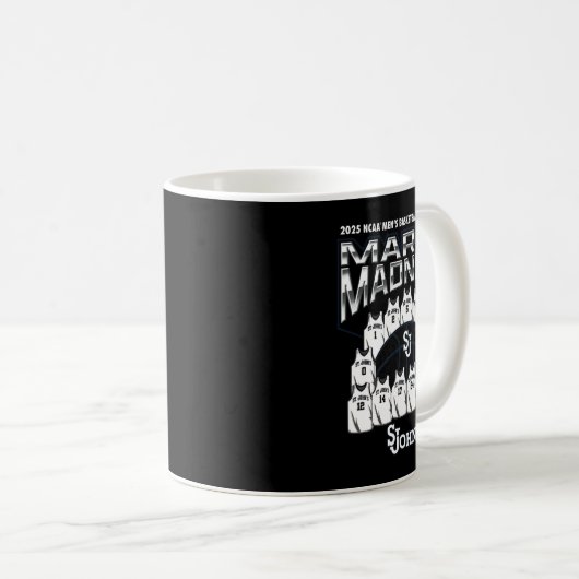 Mug St. John's March Madness 2025 Men's Sketll Nil  (Devant droit)