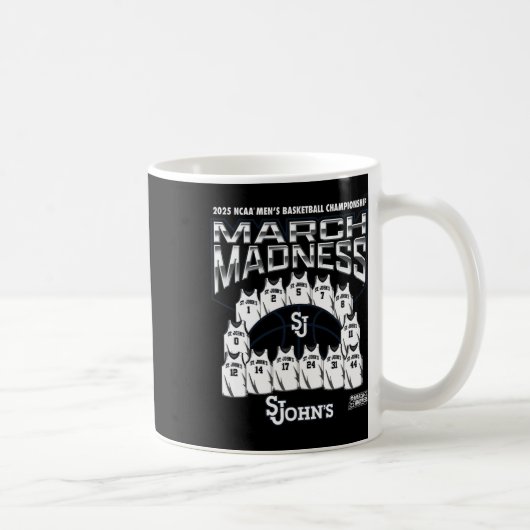 Mug St. John's March Madness 2025 Men's Sketll Nil  (Droite)