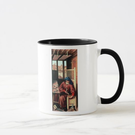 Mug St Joseph a dépeint en tant que charpentier (Droite)