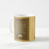 Mug St Joseph avec pleurer de Jésus de bébé (Devant gauche)