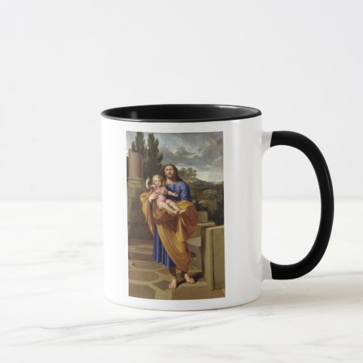 Mug St Joseph portant Jésus infantile, 1665 (Droite)