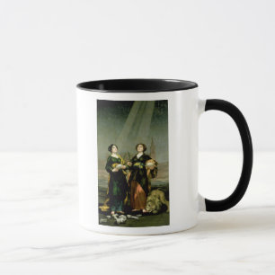 Mug St Justina et St Rufina, 1817
