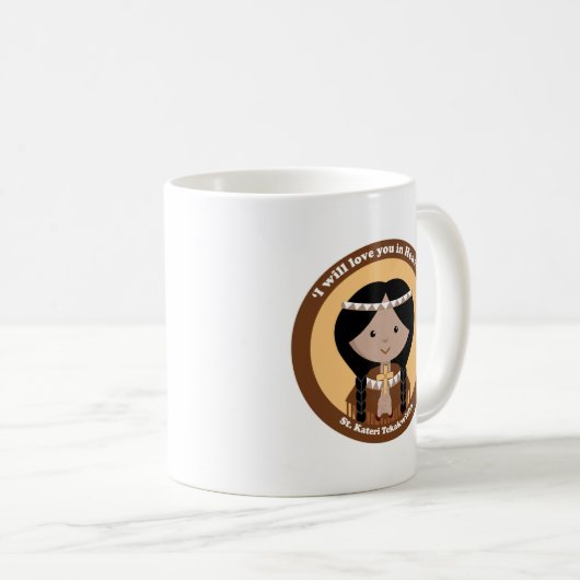 Mug St Kateri Tekakwitha (Devant droit)