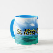 Mug St Kitts & Nevis ciel de mer (Devant gauche)
