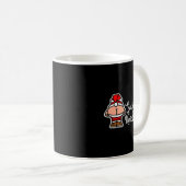 Mug St. Knickerless Funny Mooning Santa Claus Christma (Devant droit)