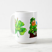 MUG ST. LE BÉBÉ DU JOUR DE PATRICK LEPRECHAUN (Devant gauche)