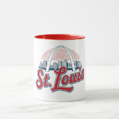 Mug St. Louis Gateway Arch, Classic City Souvenir (Centre)