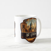 Mug St Louis, Missouri | VINTAGE (Devant droit)