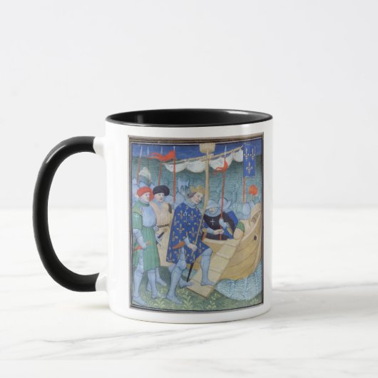 Mug St Louis s'embarquant pour les croisades (Gauche)