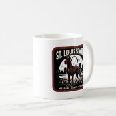 Mug St. Louis Stands Great Dane Cultural Legacy Art (Devant droit)