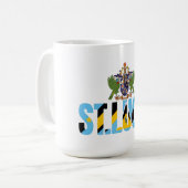 Mug St. Lucia Clear Bag | Caribbean | Stadium Ready (Devant gauche)