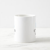 Mug St. Lucia Minimaliste | Fierté Quotidienne (Centre)