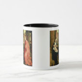 Mug St Luke dessinant un portrait de la Vierge (Centre)