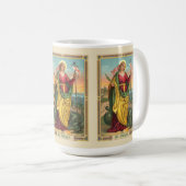 Mug St Margaret avec le dragon et la bannière de résur (Devant droit)