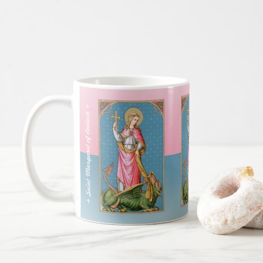 Mug St. Margaret d'Antioche (SAU 038) (Avec donut)