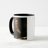 Mug St Matthew et l'ange, 1655-60 (huile sur la toile) (Devant gauche)