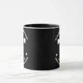 Mug St Michael Arkhangel - pochoir blanc (Centre)