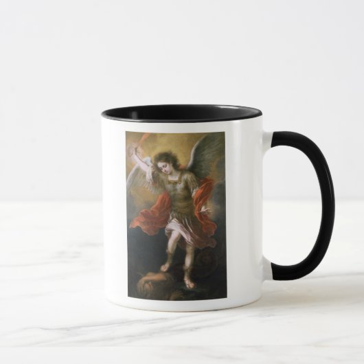 Mug St Michael bannit le diable à l'abîme (Droite)
