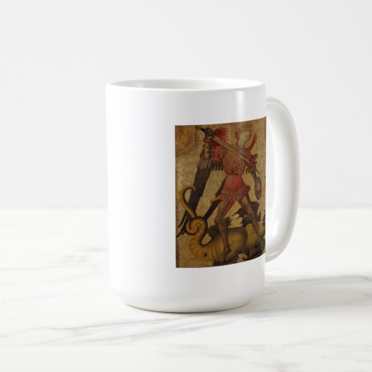 Mug St Michael et le dragon (Devant droit)