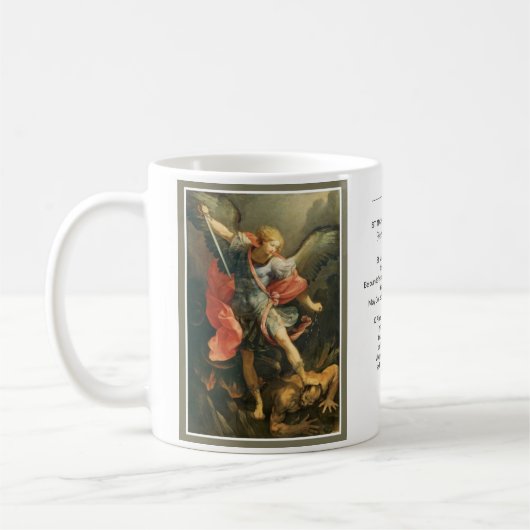 Mug St Michael la prière puissante d'Arkhangel (Gauche)
