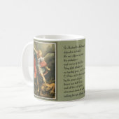 Mug St Michael la prière puissante d'Arkhangel (Devant gauche)