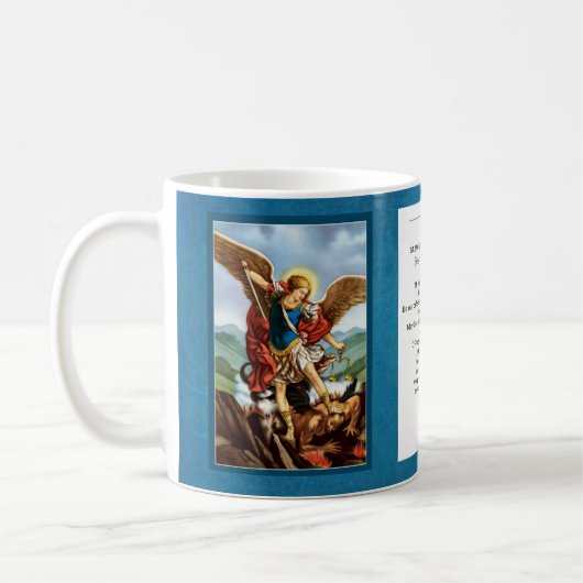 Mug St Michael la prière puissante d'Arkhangel (Gauche)