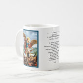 Mug St Michael la prière puissante d'Arkhangel (Devant gauche)