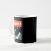 Mug St. Moritz Skiing - Retro St. Moritz Ski (Devant gauche)