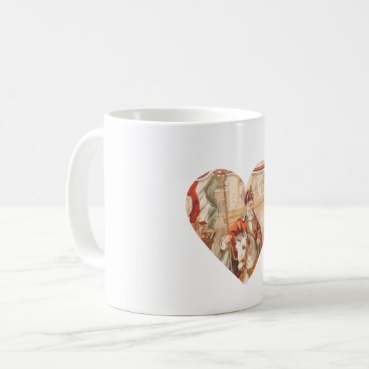 Mug St. Nicholas Heart Sinterklaas St. Nick's Day (Devant gauche)
