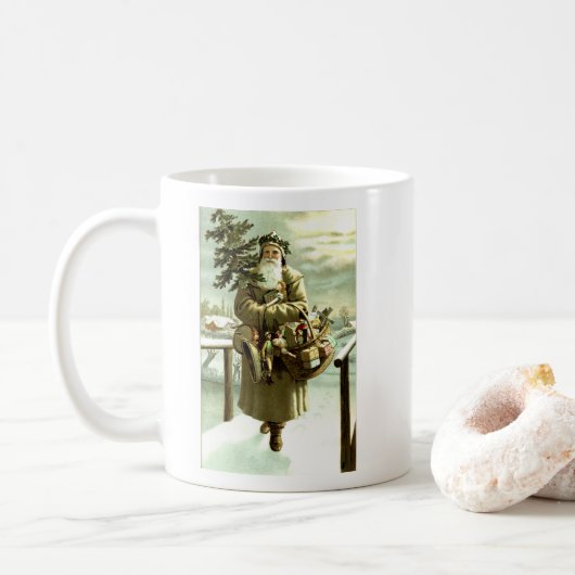 Mug St Nick vient à la ville (Avec donut)