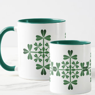 Mug St Patrick Day Irlandais Shamrocks verts