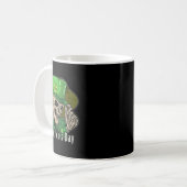 Mug St Patrick Day Skeleton Clover Fun Sarcastique (Devant gauche)