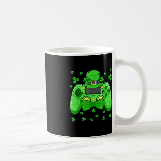 Mug St patrick de Cravate Bow du contrôleur de jeu vid (Droite)