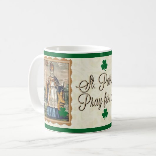 Mug St Patrick, évêque de l'Irlande (Devant gauche)